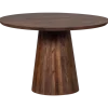 Woood Limit eetkamertafel rond mango hout walnoot ø130cm