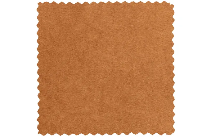 Woood Lloyd Hocker Gewassen Fluweel Cinnamon