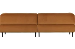 Woood Lloyd 4-zits Bank Gewassen Fluweel Cinnamon