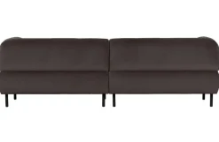 Woood Lloyd 4-zits Bank Gewassen Fluweel Cast Iron