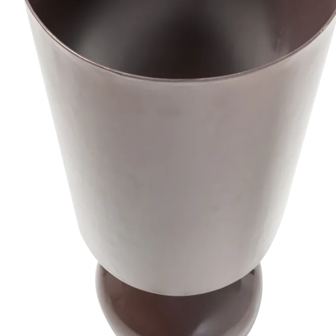Woood Loa Tafellamp Xl Metaal Hoogglans Bruin