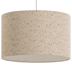 Woood Loft Hanglamp Metaal/Boucle Naturel Met Stippen