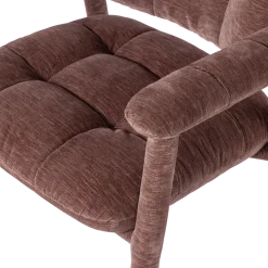 Woood Loom Fauteuil Chenille Structuur Oudroze [FSC]