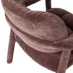 Woood Loom Fauteuil Chenille Structuur Oudroze [FSC]
