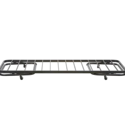 Woood Lucy eenpersoons onderschuifbed metaal zwart 90x200cm
