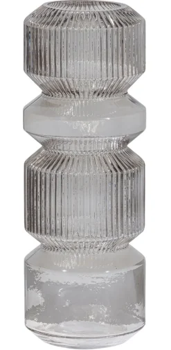Woood Lyle Vaas Glas Licht Groen 35xØ13cm