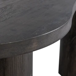 Woood MAAN organisch sidetable/bureau MDF donkerbruin