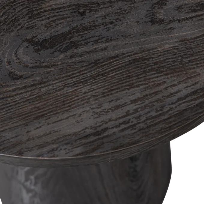 Woood Maan salontafel mdf donkerbruin 50xø40cm