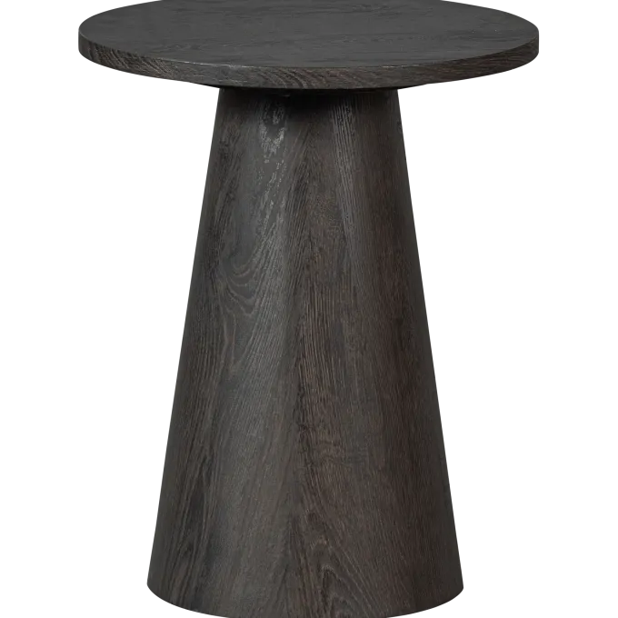 Woood Maan salontafel mdf donkerbruin 50xø40cm