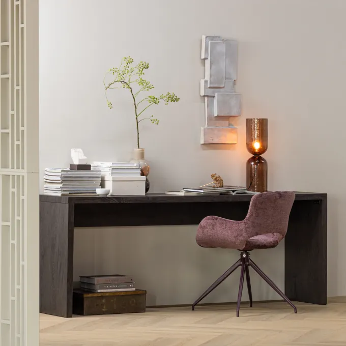 Woood Maan sidetable mdf donkerbruin