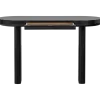 Woood Mael bureau/sidetable fineer zwart