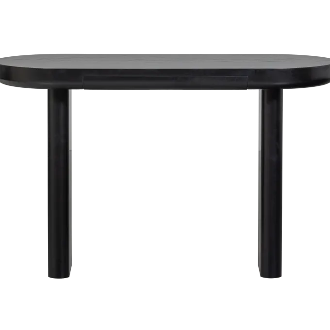 Woood Mael bureau/sidetable fineer zwart