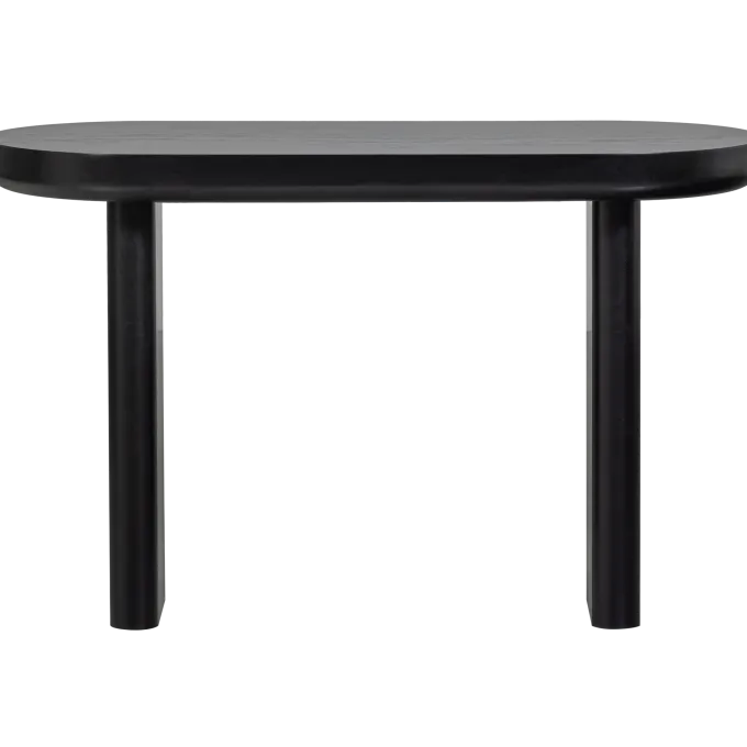 Woood Mael bureau/sidetable fineer zwart