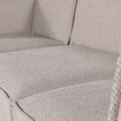 Woood Manu Chaise Longue Bank Links Grove Chenille Naturel [fsc]
