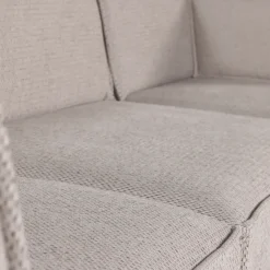 Woood Manu Chaise Longue Bank Rechts Grove Chenille Naturel [fsc]