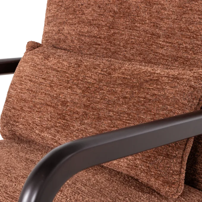 Woood Mark Fauteuil Chenille Bruin