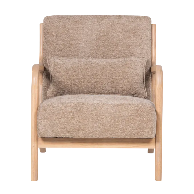 Woood Mark Fauteuil Chenille Zand