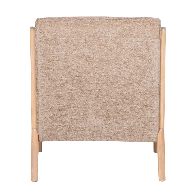 Woood Mark Fauteuil Chenille Zand