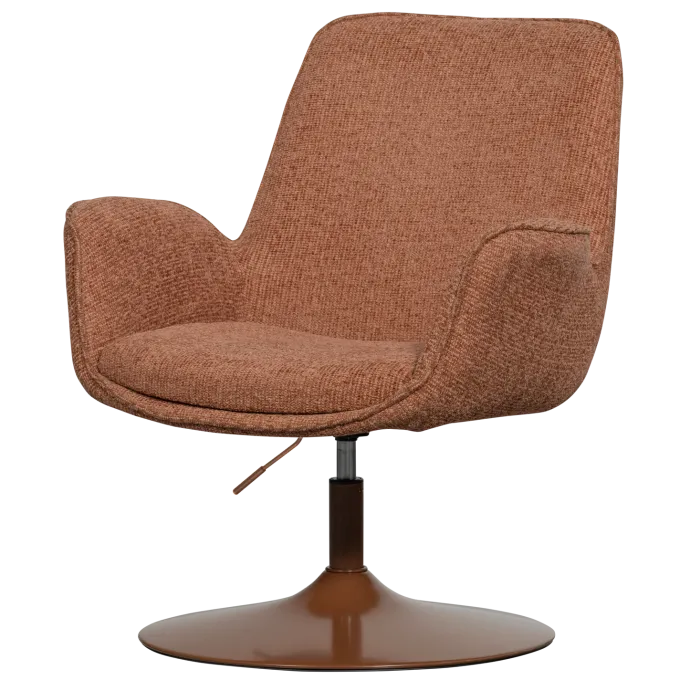 Woood Marten in hoogte verstelbare fauteuil oranje