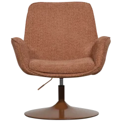 Woood Marten in hoogte verstelbare fauteuil oranje