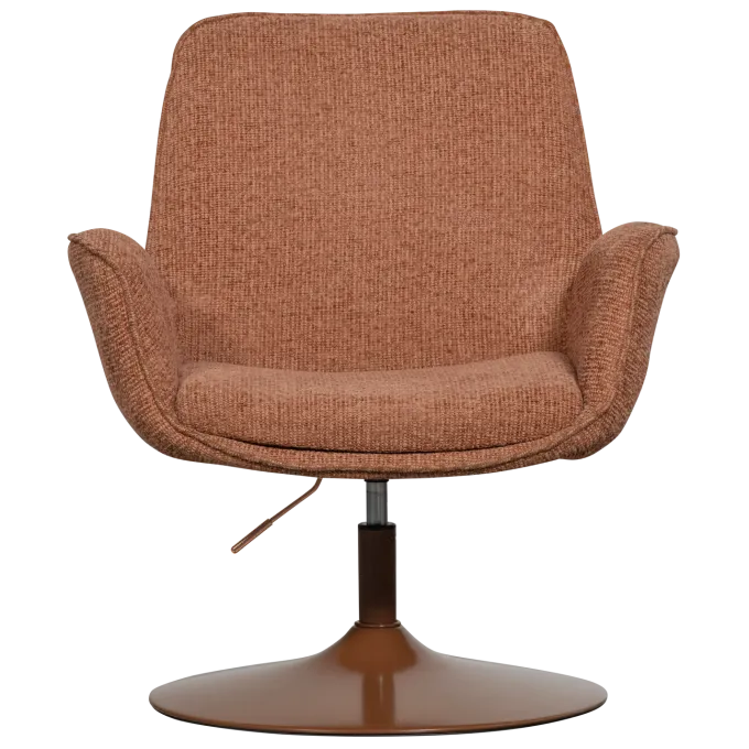 Woood Marten in hoogte verstelbare fauteuil oranje