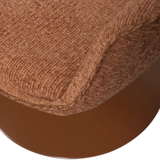 Woood Marten in hoogte verstelbare fauteuil oranje