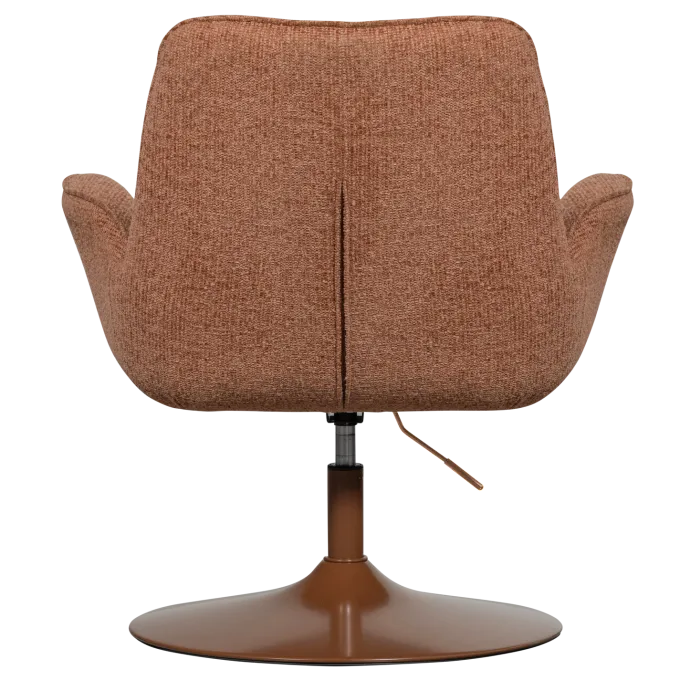 Woood Marten in hoogte verstelbare fauteuil oranje