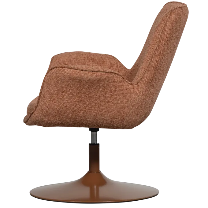 Woood Marten in hoogte verstelbare fauteuil oranje