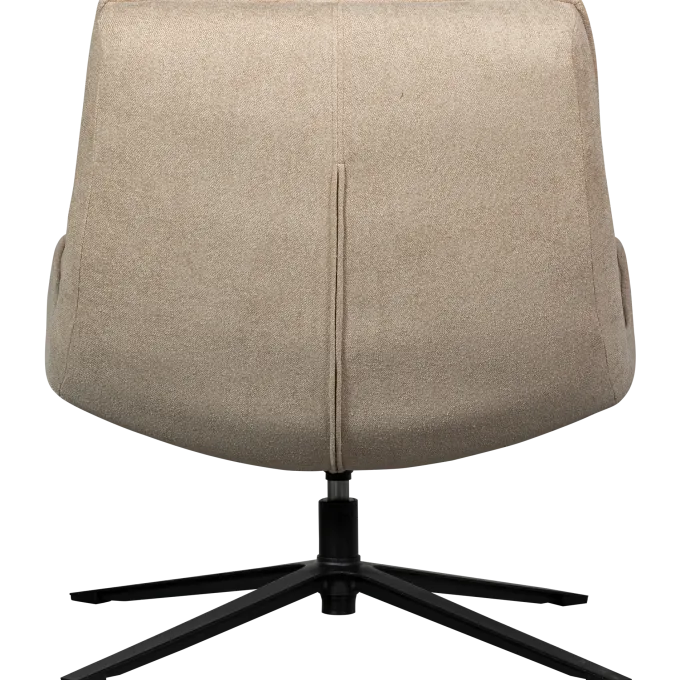 Woood Maudi draaifauteuil naturel