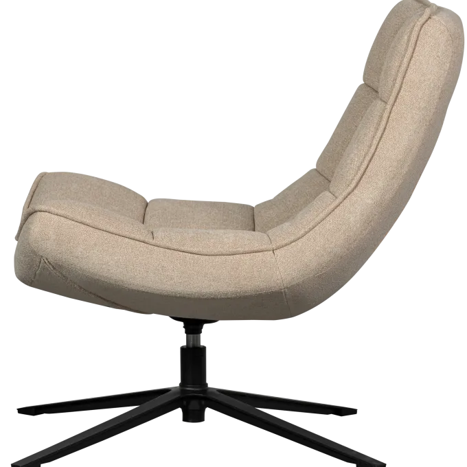 Woood Maudi draaifauteuil naturel