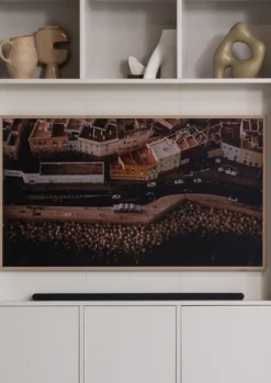 Woood Meggy tv opbergkast 160 cm grenen dust [fsc]