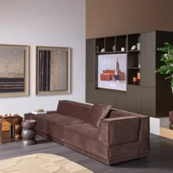 Woood Meggy Tv Opbergkast 160 Cm Grenen Middenbruin [fsc]