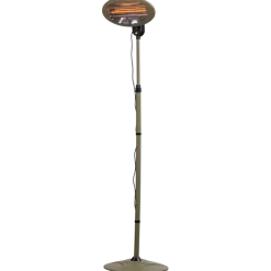 Woood Meis in hoogte verstelbare terras heater warm groen