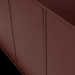 Woood Merel Dressoir grenen bordeaux 200 cm[fsc]