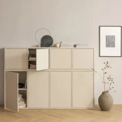 Woood Merel Dressoir grenen dust 200 cm[fsc]