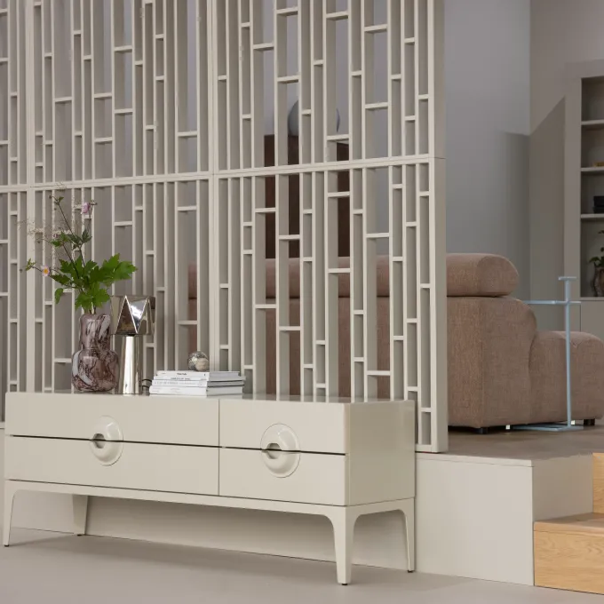 Woood Merge tv meubel hout dust