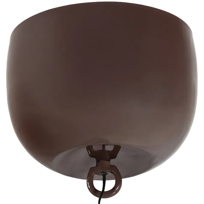 Woood Mero Tafellamp 34xo35 Cm Metaal Hoogglans Bruin