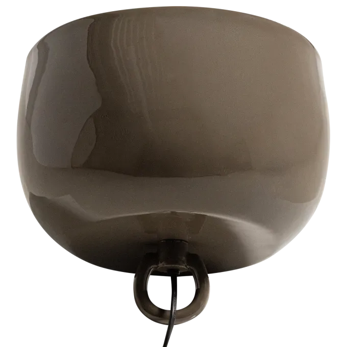 Woood Mero Tafellamp 25xo26 Cm Metaal Hoogglans Mokkabruin