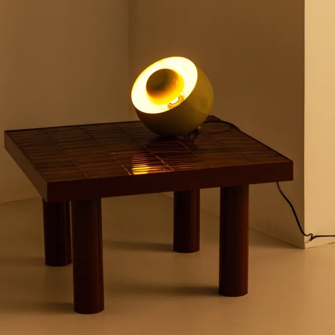 Woood Mero Tafellamp 20xo21 Cm Metaal Hoogglans Lichtgroen