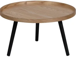 Woood Mesa Bijzettafel L Hout Naturel 34xØ60