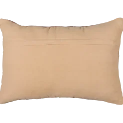 Woood MESI kussen met streep aubergine/beige 40x60CM