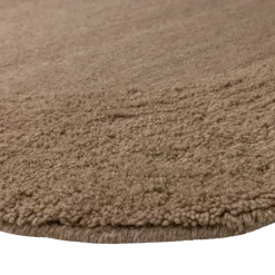 Woood Milio Organisch Vloerkleed 170x240 Cm Wol/Katoen Zand