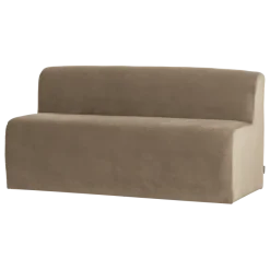 Woood Mojo Base Eetbank 164 Cm Rugleuning Velvet Khaki [FSC]