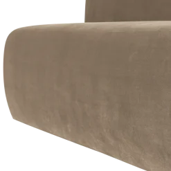 Woood Mojo Base Eetbank 164 Cm Rugleuning Velvet Khaki [FSC]