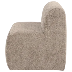 Woood Mojo Base Eetbank 164 Cm Rugleuning Wollig Donkerzand [FSC]