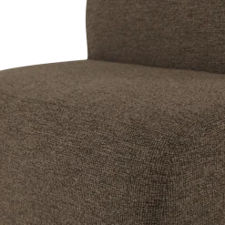 Woood Mojo Base Eetbank 84 Cm Rugleuning Boucle Bruin [FSC]