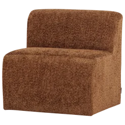 Woood Mojo Base Eetbank 84 Cm Rugleuning Wollig Roestbruin [FSC]