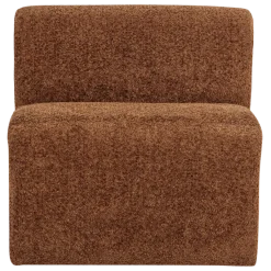 Woood Mojo Base Eetbank 84 Cm Rugleuning Wollig Roestbruin [FSC]