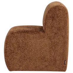 Woood Mojo Base Eetbank 84 Cm Rugleuning Wollig Roestbruin [FSC]