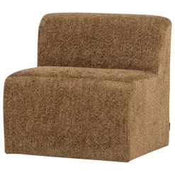 Woood Mojo Base Eetbank 84 Cm Rugleuning Wollig Honinggeel [FSC]